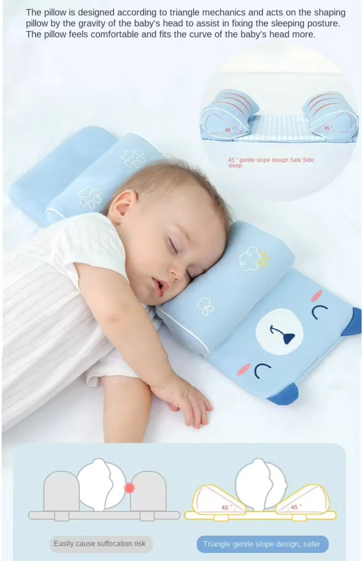Baby Bear Shaping Pillow